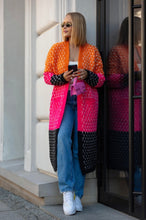 Load image into Gallery viewer, Multi-colour Maxi Cardigan