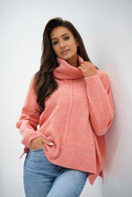 Load image into Gallery viewer, Oversized Turtle Neck Jumper