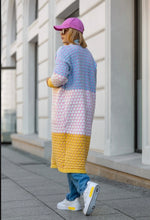 Load image into Gallery viewer, Multi-colour Maxi Cardigan