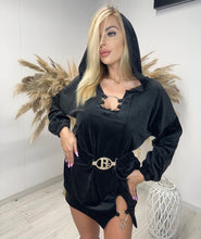 Load image into Gallery viewer, Classy velvet PF dress