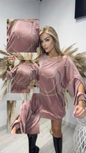 Load image into Gallery viewer, Rebellious velvet PF dress