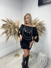 Load image into Gallery viewer, Rebellious velvet PF dress