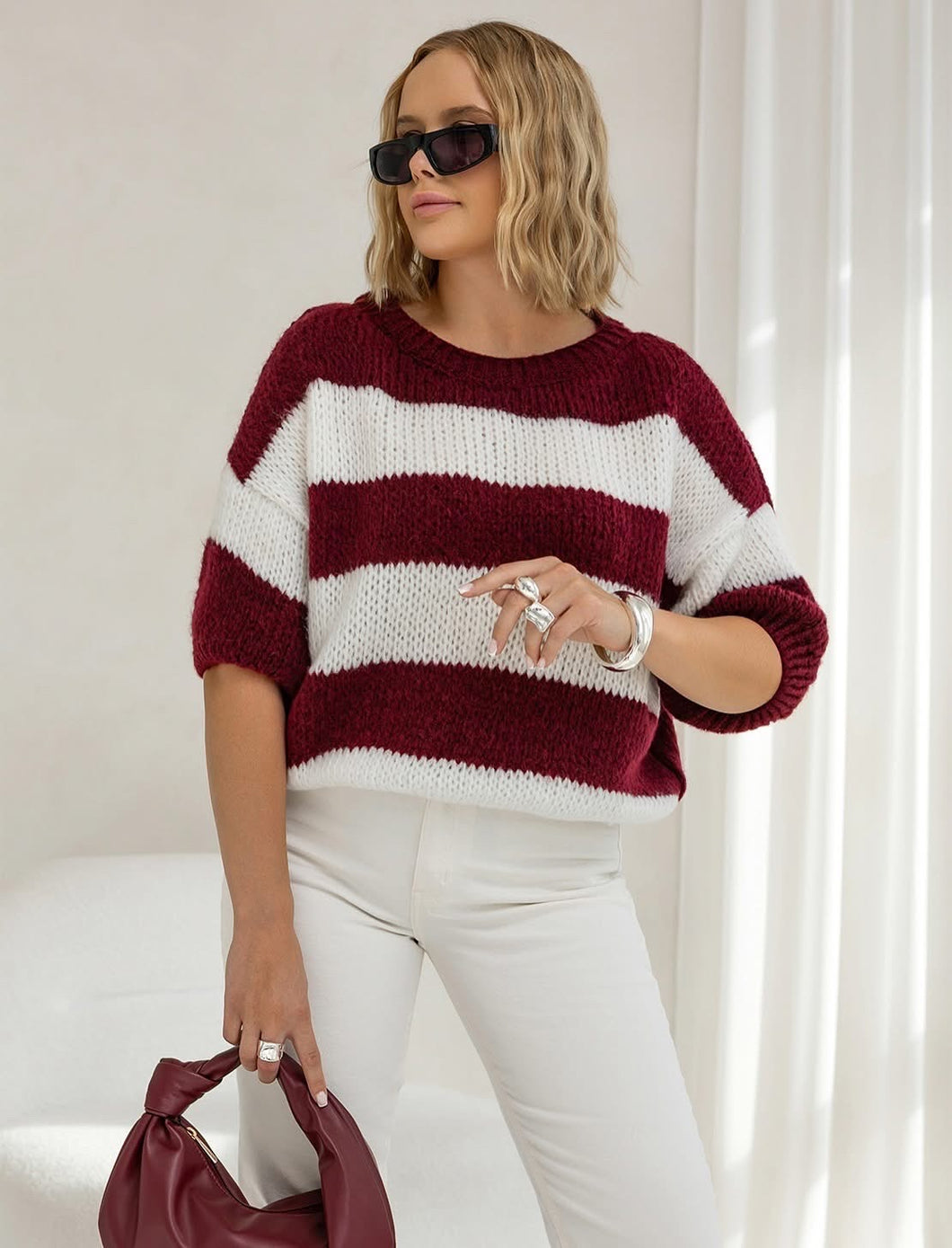 Chic striped jumpers