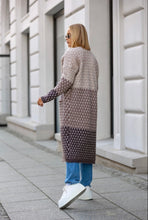 Load image into Gallery viewer, Multi-colour Maxi Cardigan
