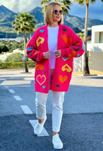Load image into Gallery viewer, Love Hearts Cardigan
