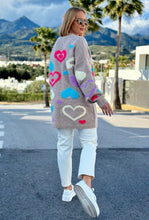 Load image into Gallery viewer, Love Hearts Cardigan
